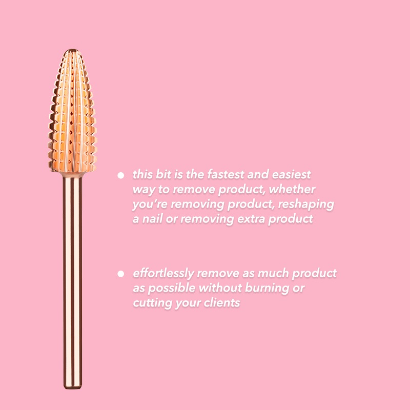 Kiara Sky Typhoon Fine Coarse Bit features